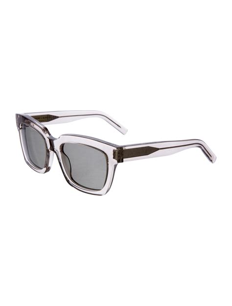 ysl sunglasses heart|saint laurent clear sunglasses.